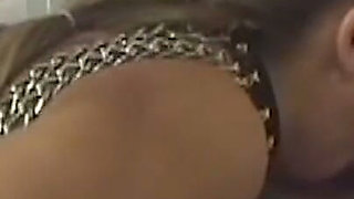 Chained Blonde MILF Takes Anal From Tattooed Stud