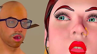 Thirsty Bhabhi 4 Indian Desi 3D Animated Mahan Sasurji