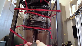 Mz32 - Bound Within a Metal Device, Reaching a Vibrating Climax.