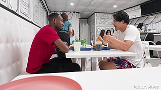 Sneaky Interracial Sex at the Party - Honk If You're Horny Part 4 - Hollywood Cash