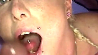 Bald BBC Bull Pounds 4 Drooling Sluts in Pool Gangbang!