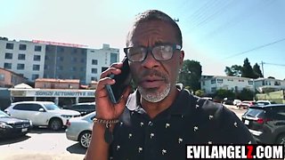 12 Inch BBC Anal Fuck - Petite Teen Alexis James Takes Big Black Cock in Her Ass