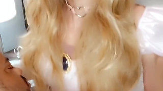 Sissy Princess getting fucked by her big black king