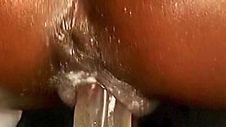 Seeing My Step Dad Stroke His Huge Cock in the Bathroom Has My Pussy Gushing Uncontrollably!!