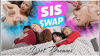Step Sisters Asia Lee & Athena Fleurs Get Naked With Step Bros To Keep Each Other Worm