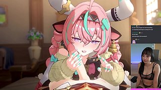 varesa let us internal ejaculation her snatch . genshin point of view anime porn