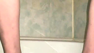 Golden Shower Compilation - Pissing in Glass & Cup, Covering My Small Tits with Warm Pee