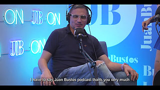 Oiled Latina with Beautiful Tits Kataleya Ross Hops up the Vibrator Machine Until She Cums! Juan Bustos Podcast