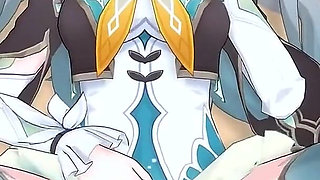Honkai Star Rail - Firefly X Caelus Passionate Sex - 3D Hentai Animation