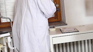 Pussy Check-up of Hot Granny Miya