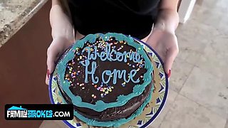 Stepmom Gives Cock Massage To Stepson Fresh Out Of Jail - Jessa Rose & Brother Love