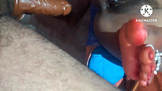 Husband went out, called boyfriend out, fucked his girlfriend all night