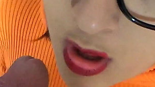 Velma Cosplay Blowjob