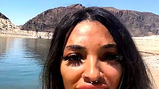Amateur wild chick solo masturbation