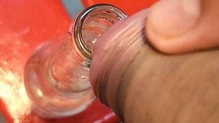 Giving a Bottle of Piss to My Love