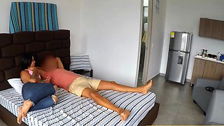 BUBBLE BUTT LATINA Pussy Railed Rough