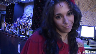Latina Sex Tapes - Goregous Brunette Gia Steel Seduces Trey at the Office with Her Amazing Tits & Ass