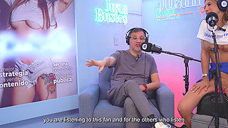 Cristinavegas, a Latina Webcam Model, Breaks Her Clitoris Riding the Fucking Machine on Juanbustospodcast.