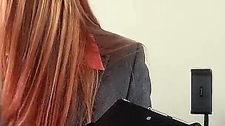 Bad Boss: Butt Plug and Squirting Through My Nylons