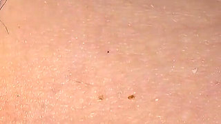 Extreme Close up of Natural Teen 18 Girl Butthole