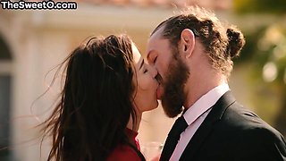 Saucy 21yo bae nailed by big white cock in wet snatch hol