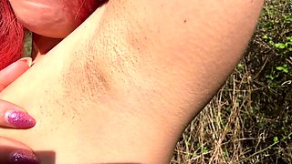 YourHikerBabe - Sweaty Hiker Armpit & Pussy Cleaning