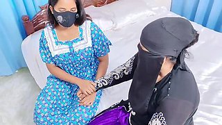 Caught My Indian Wife Eating Her Stepaunty's Pussy - Part 1