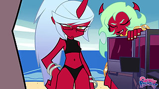 Animated Nights beutyfull housewife