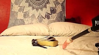 Hardcore Fuck Machine Makes Her Cum So Hard