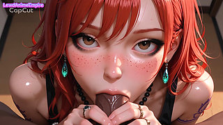 Double Penetration Nico Robin + Cumshot All Over Frieren's Huge Ass