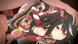 Uma Musume - Kitasan Black Gangbang Sex - 3D Hentai Animations