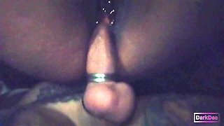 The Kinky Slut Queen "Dark Dea" Pisses and Fucks a Huge Cock in The Seaside Street as a Whore