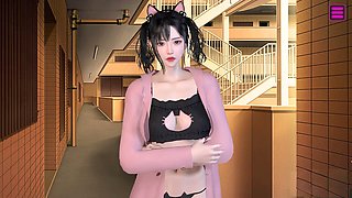 Perceiving, switching, kissing lesbian