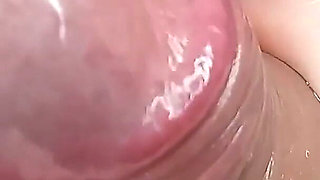 She Extracts Sperm by Massaging the Meaty Head of the Dick