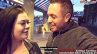 German Fat Slut Picked Up In Public For Sex Date In Berlin