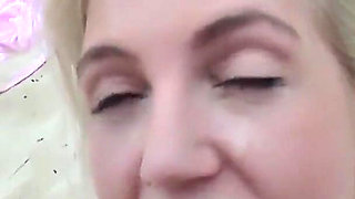 German Blonde Loves Outdoor Piss Games