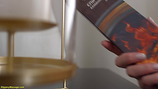 Skinny Flexi Teen Gets Slippery Ass Stretched