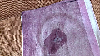 Step Daughter Teasing Daddy by Showering, Hot Dirty Talk and Playing with Her Pussy