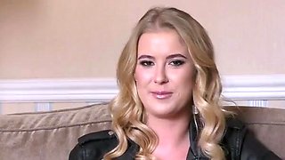 Casey Norhman With Blonde Short Hair & Tight Pussy