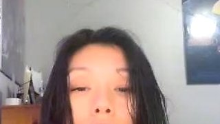 Small titted babe gives awesome blowjob