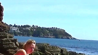 Outdoor Bondage Dream - Bound, Gagged & Climaxing on the Beach