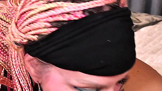 MILF Gets Massive Tits Covered in Cum