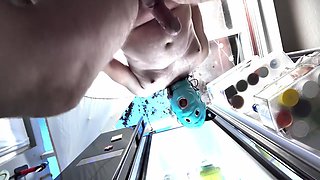 Mistress Izars Relentless Punishment Pegging In The Fridge And Kitchen