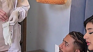 A Busty Doctor Fucks Her Patient Without His Wife Finding Out - Monique Fuentes & Markus Brown