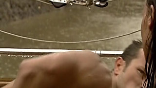 German Slut Got a Big Facial After Getting Fucked in Rain