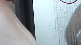 Big Boobs MILF Roxanne Milking on Mirror