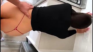 18-Year-Old Salesgirl with Huge Ass Fucked Hard in Mall Toilet - Amateur POV
