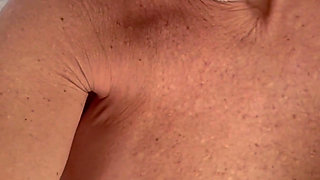 Sucking Cum off My Toes.