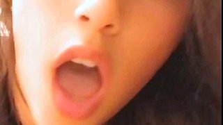 Blonde tight pussy babe solo toy fun in glamour masturbation