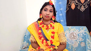 NEWLY MARRIED DESI COUPLE FIRST NIGHT SEX BENGALI BAD VOICE ENJOYING MY SEXUAL VIDEO